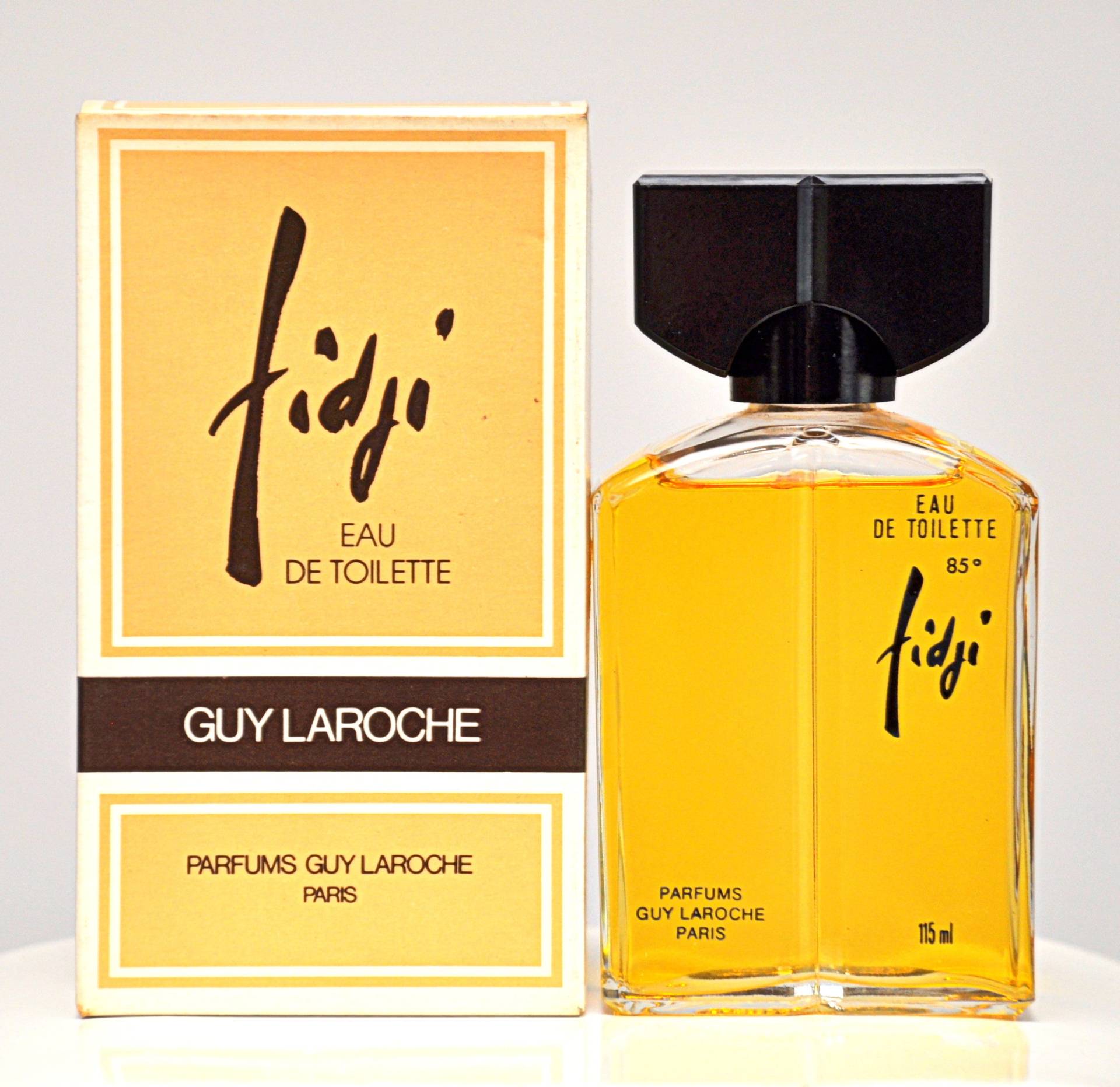 Guy Laroche Fidji Eau De Toilette Edt 115 Ml Splash Non Spray Damenparfüm Sehr Selten Vintage 1966 von YourVintagePerfume