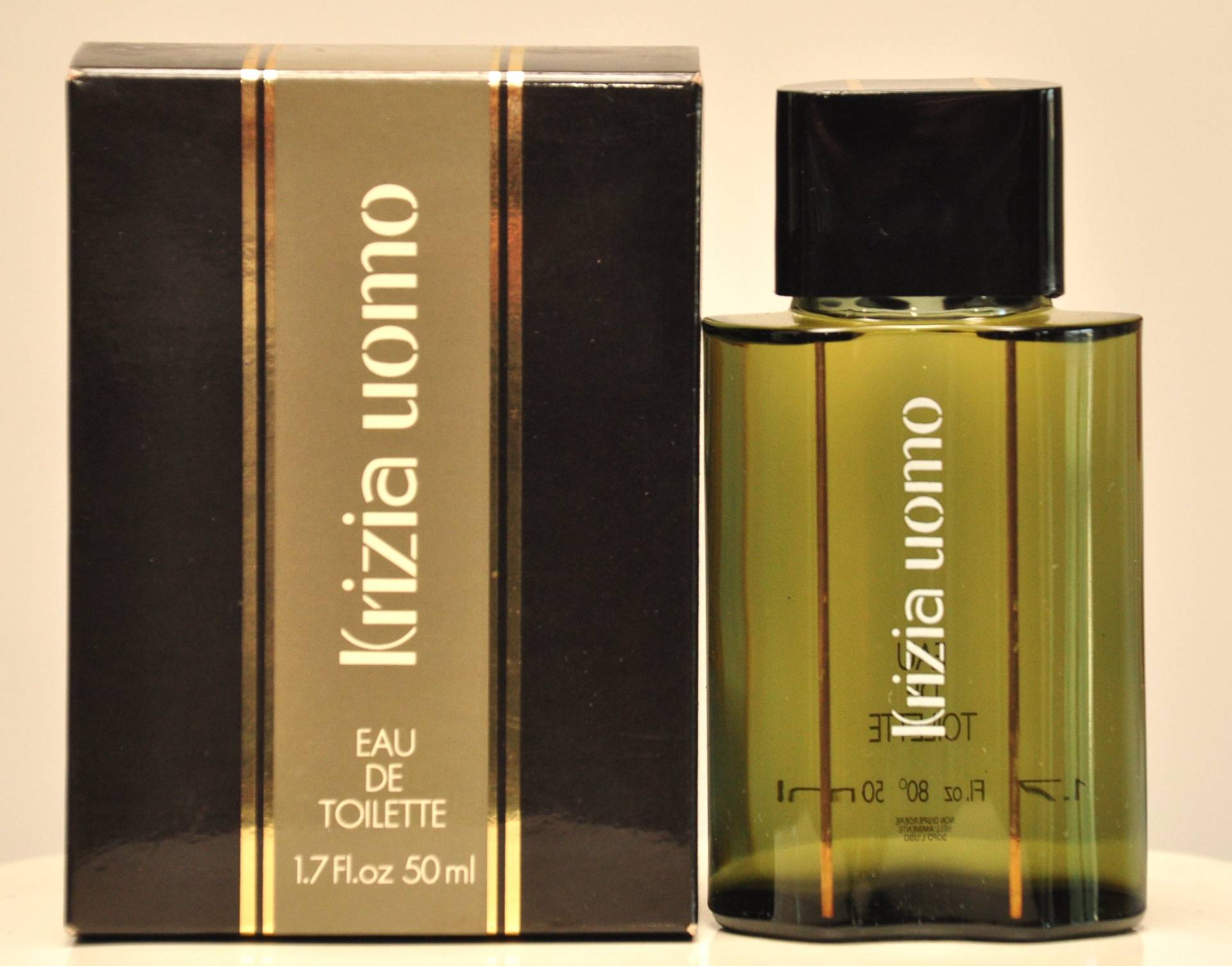 Krizia Man Eau De Toilette Edt 50Ml Splash Non Spray Perfume Rare Vintage 1984 Erste Version Pre Bracode von YourVintagePerfume