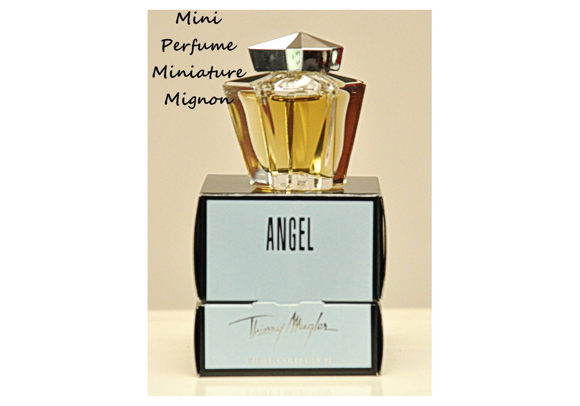 Miniatur 4 Ml Thierry Mugler Angel Etoile Collection Eau De Parfum Miniatur Parfüm Damen Selten Vintage 1992 von YourVintagePerfume