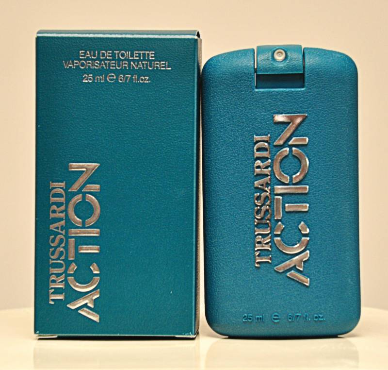 Trussardi Action Man Eau De Toilette Edt 25Ml Spray Seltenes Parfüm Vintage 1990 von YourVintagePerfume