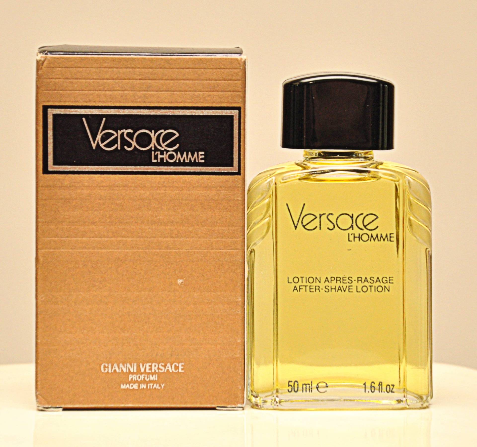 Versace L'homme Lotion Après - Rasage 50Ml Splash Non Spray Parfüm Mann Rare Vintage 1986 von YourVintagePerfume