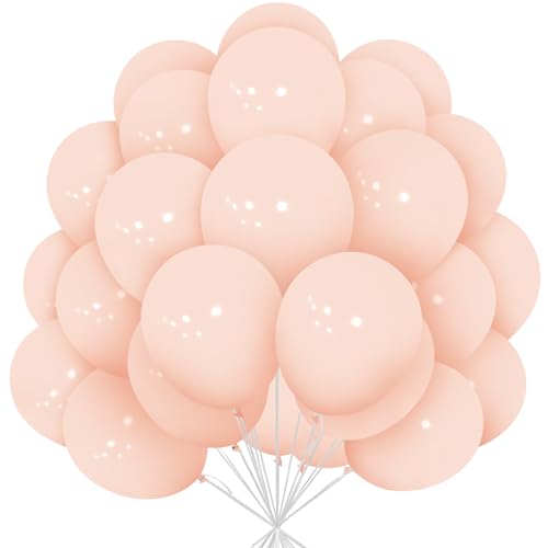 Luftballons Orange, 30 Stück 12 Zoll Orange Pastell Macarons Luftballons Helium Ballons mit Ballonband für Jungen Party Deko Geburtstag Hochzeit Brautdusche Babyparty Graduierung Taufen Verlobung von Yoyoin