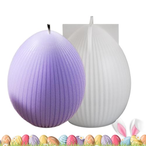 Silikonform Ostern Eier, Silikonformen Gießformen Ostern Osterkerzenformen Aus Silikon, Ostern Kaninchen Silikonform 3D Osterhase Silikonform Für Schokolade, Seife, Ostergeschenke von Yplkm