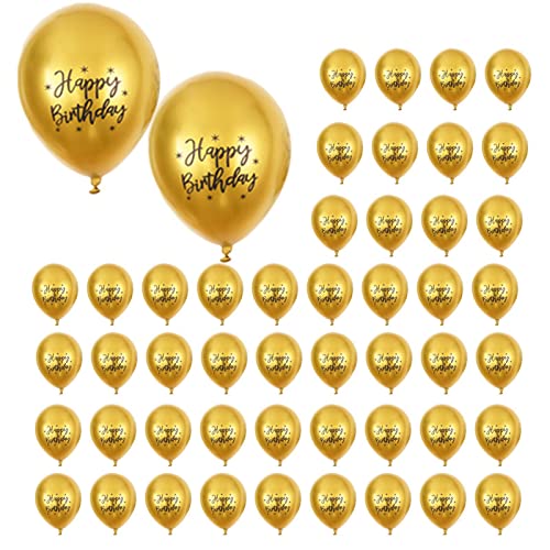Partyballons,Bunte Luftballons - 50 Stück Geburtstagsparty-Dekoration,Dekorationen für Partys, Ballon-Party-Dekoration, Geburtstags-Party-Dekoration, 30,5 cm großes, lebendiges Sortiment für von Ysvnlmjy