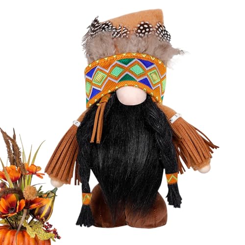 Ysvnlmjy Thanksgiving GNOME Plush | Autumn Gnomes Decorations | Harvest Festival GNOME Ornament, Autumn Gnomes Decorations, Fall-Themed GNOME Ornaments for Collections & Table Centerpiece von Ysvnlmjy