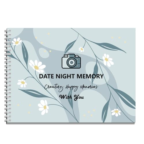 Yuandei The Date Night Book - Date Night Ideas & Unique Adventures for Couples Record, Valentine's Day Gift, Gifts for Couples von Yuandei