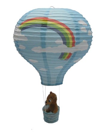 Yudu süß Heißluftballon Reispapier Lampion Lampenschirm (Modell 03) von Yudu