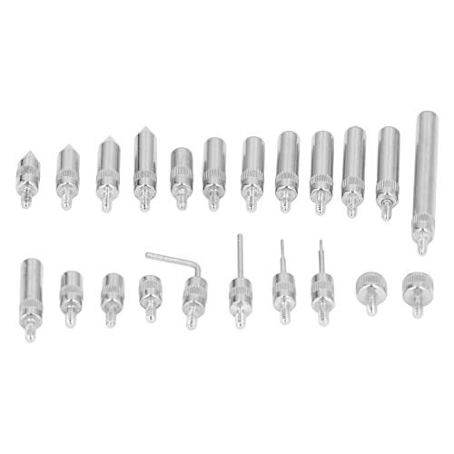 Anzeigepunkt Set, Anzeigsondenpunkte, Gewindepunktspitzensatz, Anzeige -Endspitzepunkt mit Speicherbox UNF 4-48 -Thread (22pcs) von Yuecoom