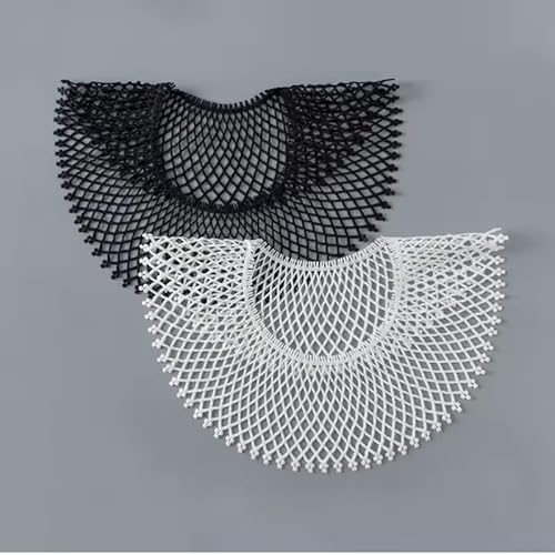 Yulakes 2pcs Spitze Kragen Applikation,3D Stickerei Spitze Applikation Blumen Spitze Patch Spitzemotiv Applique Patches Einsatzkragen Lace Trim für Kleid DIY Ausschnitt Brautkleid Kleidung Yulakes 2pcs Spitze Kragen Applikation,3D Stickerei Spitze Applikation Blumen Spitze Patch Spitzemotiv Applique Patches Einsatzkragen Lace Trim für Kleid DIY Ausschnitt Brautkleid Kleidung von Yulakes