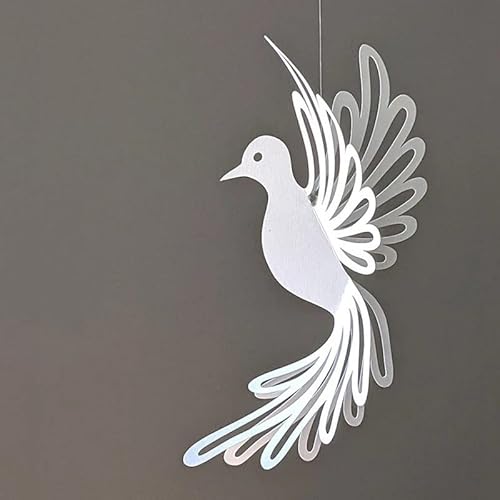 Metall-Stanzformen mit Vogelmotiv, 3D-Hängetauben-Stanzformen, Schablonen, DIY, Scrapbooking, Album, dekorative Prägepapier-Stanzformen für Kartenherstellung von YunTrip