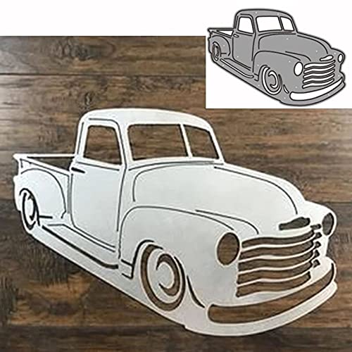 YunTrip Stanzformen für Grußkarten, Pickup-Trucks, Metall-Stanzformen für Heimwerker, Scrapbooking, Alben, Prägungen, Foto-Kunsthandwerk, Papierkarten, dekorative Bastelarbeiten von YunTrip