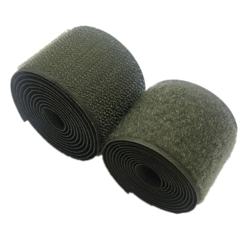 YunYunStrap 25mm Nähbarer Klettband aus Polyester – Ohne Kleber, Zum Annähen (5/10/25 Yards Länge) von YunYunStrap