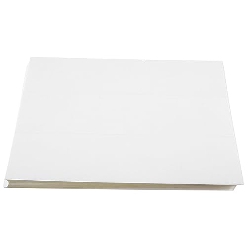 Yunnaty 100 Blatt Bedruckbare Adressetiketten Aus Mattem Blankopapier, 70 X 37,1 Mm, Weiß, Selbstklebend von Yunnaty