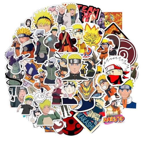 Yuqilin 100 Stück Anime Wasserdicht Sticker, Anime Sticker, Aufkleber Sticker Set für Auto Laptop Motorrad Skateboard Fahrrad Wohnmobil, Personalisierte Aufkleber für Erwachsene Kinder von Yuqilin