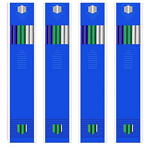 Yurhuit 24 Stück Solide Tischler-Bleistiftminen, 2,8 Mm, Holzbearbeitungs-Bleistiftminen, Bau-Bleistiftminen für Tiefloch-Druckbleistift-Marker von Yurhuit