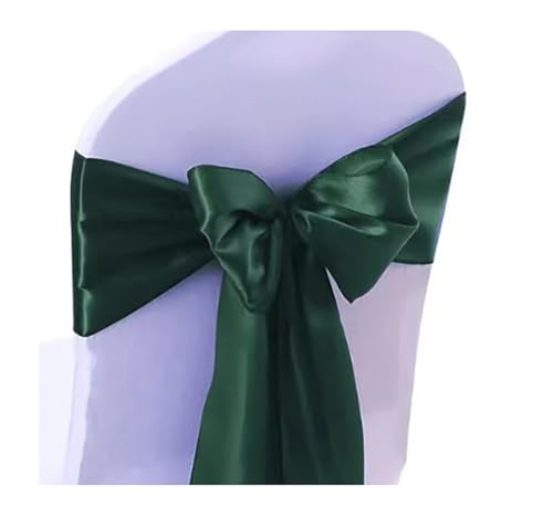 Stuhlschleifen aus Satin Bänder 17 * 275cm Hochzeit Dekoration Stuhlschärpe Bow Ties Satin Schärpen Stuhl Schleifen für Hochzeit Bankett Geburtstag Party Hotel Zuhause von Yurosiay