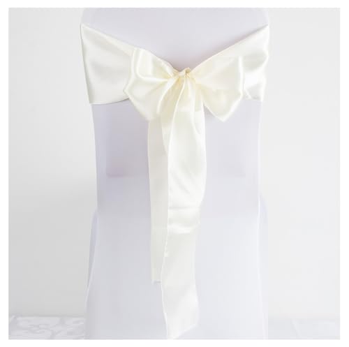 Stuhlschleifen aus Satin Bänder 17 * 275cm Hochzeit Dekoration Stuhlschärpe Bow Ties Satin Schärpen Stuhl Schleifen für Hochzeit Bankett Geburtstag Party Hotel Zuhause von Yurosiay