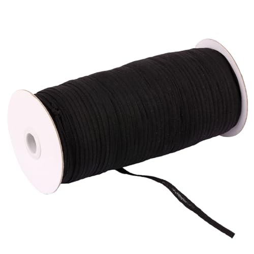 Yurosiay 220M/roll Baumwollband Baumwollgarn Band 5mm/7mm Nahtband Baumwoll-Köperband Gurtband Cotton Twill Tape Twillband Schrägband Geschenkband T-Shirt Band für DIY Crafts Nähen Yurosiay 220M/roll Baumwollband Baumwollgarn Band 5mm/7mm Nahtband Baumwoll-Köperband Gurtband Cotton Twill Tape Twillband Schrägband Geschenkband T-Shirt Band für DIY Crafts Nähen von Yurosiay