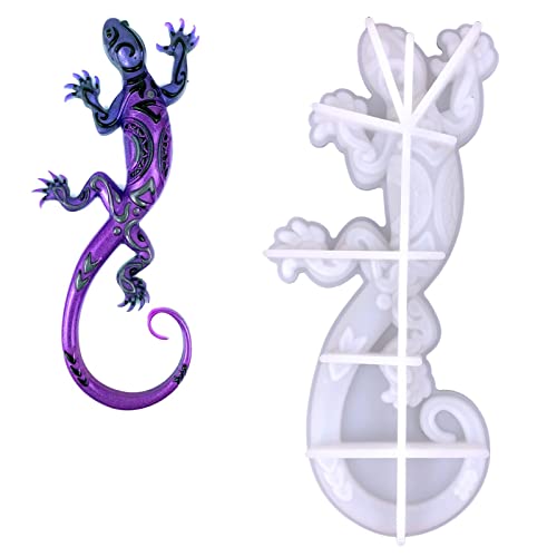 Eidechsenform 3D Eidechse Gecko Harzformen Kristall Epoxidharzform Silikon Geckoform Kristall Epoxidharz Formen Gießform Ornament von Yusheng