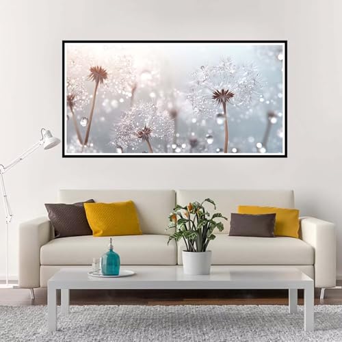 Malen Nach Zahlen Blume, Groß Malen Nach Zahlen Traum, Malen Nach Zahlen Kinder 100x200 cm ohne Rahmen, Kreativ Set für Erwachsene mit Pinsel und Acrylpigment, Paint by Numbers Mädchen Geschenk-YH29 von Yuxeawue