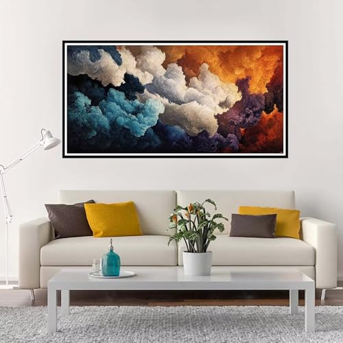 Malen Nach Zahlen Bunt, Groß Malen Nach Zahlen Traum, Malen Nach Zahlen Kinder 70x140 cm ohne Rahmen, Kreativ Set für Erwachsene mit Pinsel und Acrylpigment, Paint by Numbers für Mädchen Geschenk-YH59 von Yuxeawue