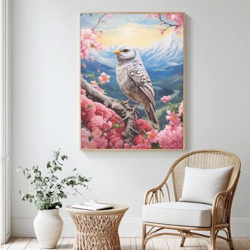 Malen nach Zahlen MK254 Malen-nach-Zahlen-Set für Erwachsene, Motiv: Kirschblüte, Vogel Malen nach Zahlen für Anfänger, Acryl-Peinture a Numero, DIY-Ölgemälde, Kunsthandwerk Kits für Wanddekoration Malen nach Zahlen MK254 Malen-nach-Zahlen-Set für Erwachsene, Motiv: Kirschblüte, Vogel Malen nach Zahlen für Anfänger, Acryl-Peinture a Numero, DIY-Ölgemälde, Kunsthandwerk Kits für Wanddekoration von Yyafeenng
