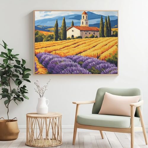 Malen-nach-Zahlen-Set für Erwachsene, Malen-nach-Zahlen-Set für Erwachsene, Malen-nach-Zahlen-Landschaft, Acryl, Farbe nach Zahlen für Anfänger, Ölgemälde, Basteln für Heimdekoration, Wanddekoration Malen-nach-Zahlen-Set für Erwachsene, Malen-nach-Zahlen-Set für Erwachsene, Malen-nach-Zahlen-Landschaft, Acryl, Farbe nach Zahlen für Anfänger, Ölgemälde, Basteln für Heimdekoration, Wanddekoration von Yyafeenng