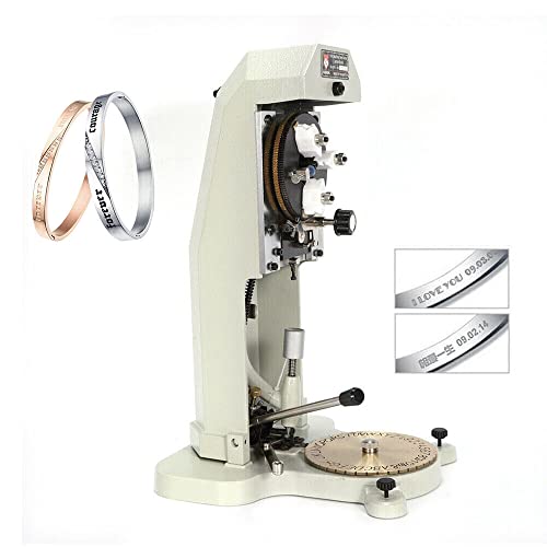 Innenringgravurmaschine, 2 Face Engraving Graviermaschine Gravograph, Jewelry Cutter, DIY Inside Ring Gravierer, Backen drehen sich 360 °, für Ringe aller Formen von YyanLAK