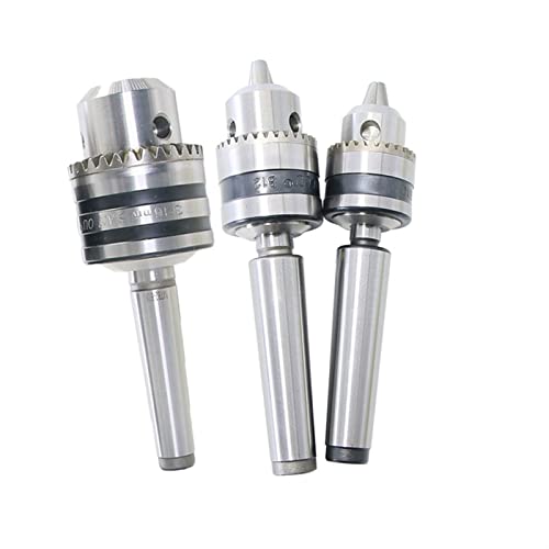 Drehbank Chuck 1set Morse Cone MT1 MT2 MT3 MT4 B10 B12 B16 B18 Light Duty Key Drill Chuck 0.6-6mm 1.5-13mm 1-10MM Taper Arbor CNC Machine Ideal für professionelle Arbeit und DIY-Projekte. von Yyuoqafn