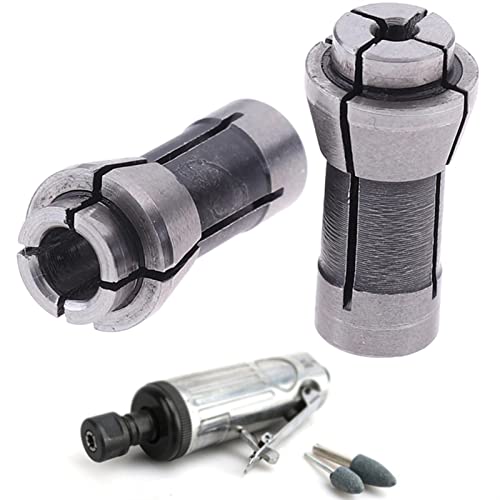 Drehfutter-Schleifmaschine, Spannzange, Gravurfutter, 3 mm/6 mm, Ersatzteile, 27 x 10 mm, ideal für professionelle Arbeiten und DIY-Projekte. (Farbe: 3 mm) (6 mm) von Yyuoqafn