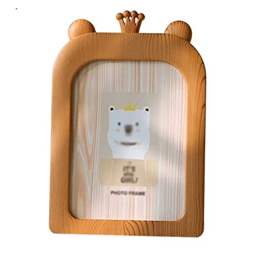 Yyuoqafn Bilderrahmen Vintage-Bilderrahmen Wohnkultur Retro Holz Kinderzimmer Bilderrahmen für Wand und Tischplatte Display (Farbe: E) (E) von Yyuoqafn