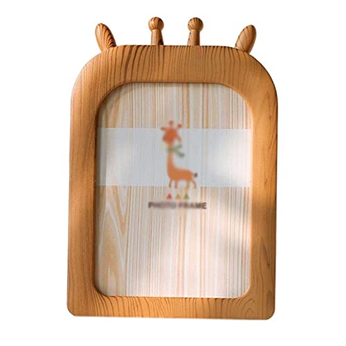 Yyuoqafn Bilderrahmen Vintage-Bilderrahmen Wohnkultur Retro Holz Kinderzimmer Bilderrahmen für Wand und Tischplatte Display (Farbe: E) (H) von Yyuoqafn