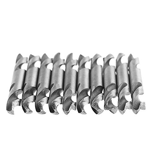 10pcs 5mm HSS Doppelend Torsionstorsion Drillwerkzeuge Bohrer Set von Yzdysg