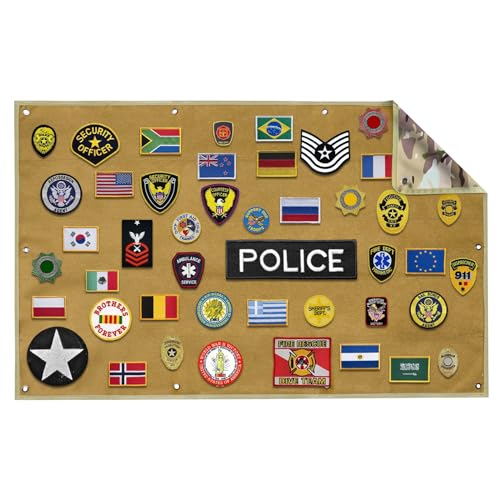 Yzpacc Kletttafel Patches KlettTaktische Patch Display Tafel, Haken & Schlaufe, faltbar, Kampf Moral,für Militär Patch Aufhängung von Yzpacc