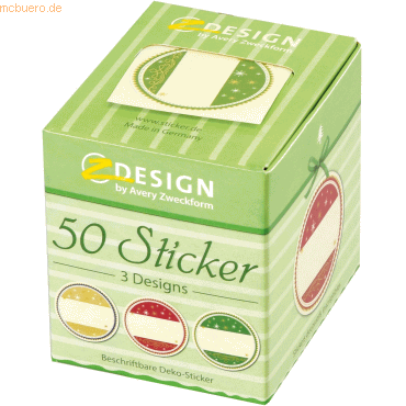 6 x Z-Design Sticker auf Rolle Motiv Geschenkbeschriftung rund 38mm 3 von Z-Design