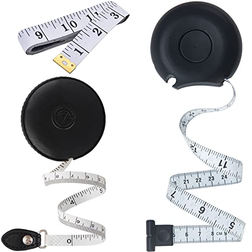 3 x Maßband für Körpermaße, 205 cm, Körpermaß, für Körpermaßnahmen, Lock, Pin Retract Tape für Tailor Fitness Kleidung, Näharbeiten, Weight Loss Body Measurement.. von Z