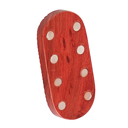 Fidget Slider, Rotes Holz, Fingerspitze, Fidget Slider Spielzeug, Push Fidget Slider Magnet Fidget für Büro und Zuhause (Unbegrenzte Wasserwellen) von ZAICOLER