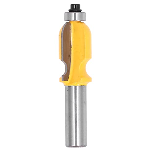 Zaweliyo Holzbearbeitungsrouter Bit 1/2in Shank Bilden Architektonische Rahmenschneider für Elektrische Holzmahlen (Tiefes rundes Bodenmesser) von ZAWELIYO