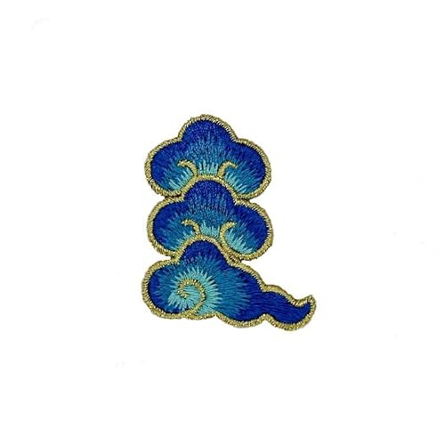 ZAZUZU Stickerei-Aufnäher mit Phönix-Flügeln zum Aufbügeln chinesische Applikationen für Kleidung kleine Aufnäher für Jeans und Jacken 10 Stück 2–8 cm von ZAZUZU