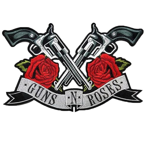 ZAZUZU Übergroßer Patch Punk 25 x 26 cm, 2 Stück, Rock-Punk-Band, großes Aufnäher zum Aufbügeln, Aufnäher, Abzeichen, Musik-Schädel, Skelett-Schädel, für Kleidung, Jacken ZAZUZU Übergroßer Patch Punk 25 x 26 cm, 2 Stück, Rock-Punk-Band, großes Aufnäher zum Aufbügeln, Aufnäher, Abzeichen, Musik-Schädel, Skelett-Schädel, für Kleidung, Jacken von ZAZUZU