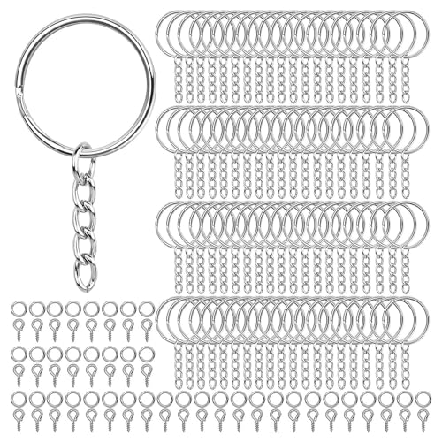 25 Mm Schlüsselanhänger Offene Ringe Autotaschen Zubehör Schlüsselanhänger Ringe Anschlüsse Kreisförmiger Schlüsselanhänger von ZBIianxer