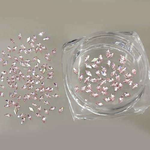 50 Stück modische Kristall-Nagelkunst-Schmuck, Kristall-3D-Diamant-Strasssteine, Nageldekoration, Nageldekoration, Nagelkunst, Dekoration, Schmuck von ZBIianxer