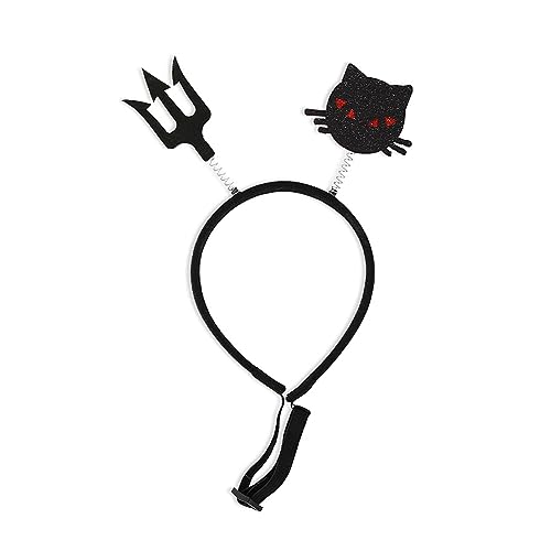 Halloween Mond Spinnen Stirnband Stirnband Haarreifen Stirnband Dekoratives Stirnband Haarschmuck Frauen Polyester Schaum Stirnband von ZBIianxer