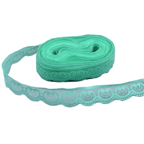 Vintage-Spitze Spitzenband, 10 Yards Schöne Band 23MM Spitze Trim Stoff DIY Bestickt Weiß Spitze Verzierungen(Green1) von ZBORAVPIX