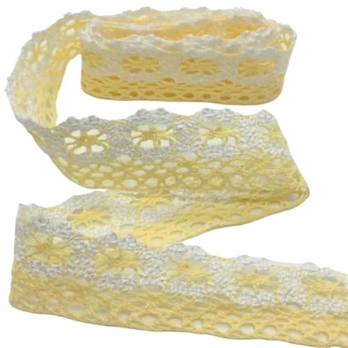 Vintage-Spitze Spitzenband, 5M Crocheted Webbing Cotton Lace Trims(C04215 (2.5cm)) von ZBORAVPIX