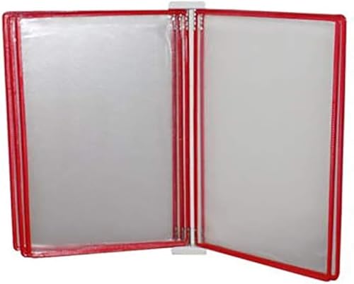 Wandmontiertes Poster Flip Book Display， Organisieren von Dokumenten und Papieren. Klapp-Aktenhalter aus PVC und Metall, 35,5 x 24,5 x 4,5 cm von ZBORAVPIX