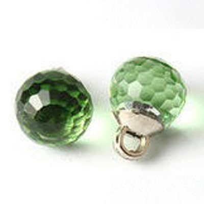 ZCHNB 10 Stück 10 mm runde Strassknöpfe in Kristallkugelform perfekt für Baby-Strickjacken und als Verzierung für Kleidung von ZCHNB