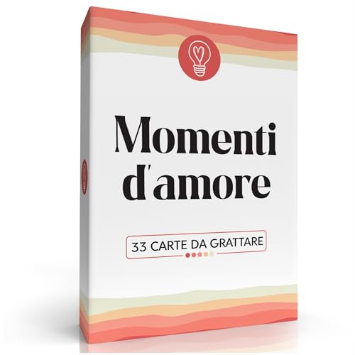 ZENAGAME Momenti D'Amore - Il gioco di Carte da grattare Con 33 Idee di attività e uscite per coppie - Regalo romantico per coppie - Attività divertenti e avventure von ZENAGAME