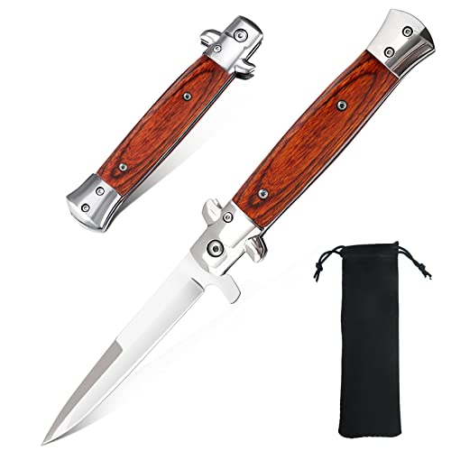 ZENG Klappmesser Scharfes Outdoor Messer Survival Messer Taschenmesser mit Edelstahlklinge für Camping und Survival von ZENG