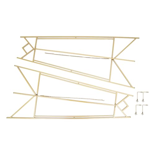 Staffelei, 2 Stück Fotorahmen Display-Ständer, 110cm Metallstaffelei, Hochzeitsstaffelei, neig- und lochverstellbar, zum Aushängen von Postern, Fotos, geeignet für Hochzeiten, Autoshows, Geschäftszent von ZENGRICE